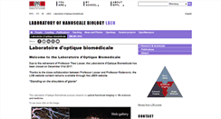 Desktop Screenshot of lob.epfl.ch