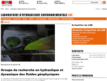 Tablet Screenshot of lhe.epfl.ch