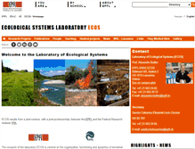 Tablet Screenshot of ecos.epfl.ch