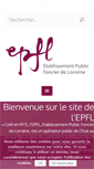 Mobile Screenshot of epfl.fr
