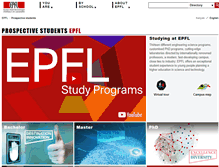 Tablet Screenshot of futuretudiant.epfl.ch