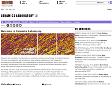Tablet Screenshot of lc.epfl.ch
