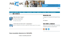 Desktop Screenshot of apc.epfl.ch