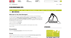 Desktop Screenshot of clubmontagne.epfl.ch