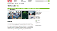 Desktop Screenshot of constam-lab.epfl.ch