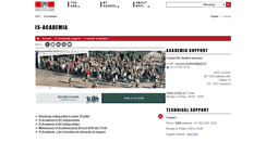 Desktop Screenshot of is-academia.epfl.ch