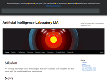 Tablet Screenshot of lia.epfl.ch