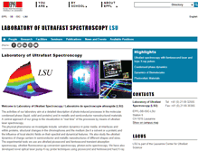 Tablet Screenshot of lsu.epfl.ch