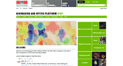 Desktop Screenshot of biop.epfl.ch