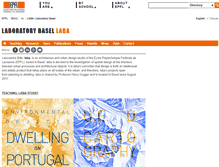 Tablet Screenshot of laba.epfl.ch