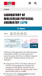 Mobile Screenshot of lcpm.epfl.ch
