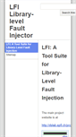 Mobile Screenshot of lfi.epfl.ch