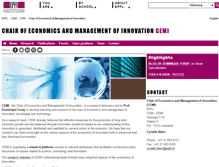 Tablet Screenshot of cemi.epfl.ch