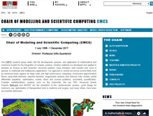 Tablet Screenshot of cmcs.epfl.ch